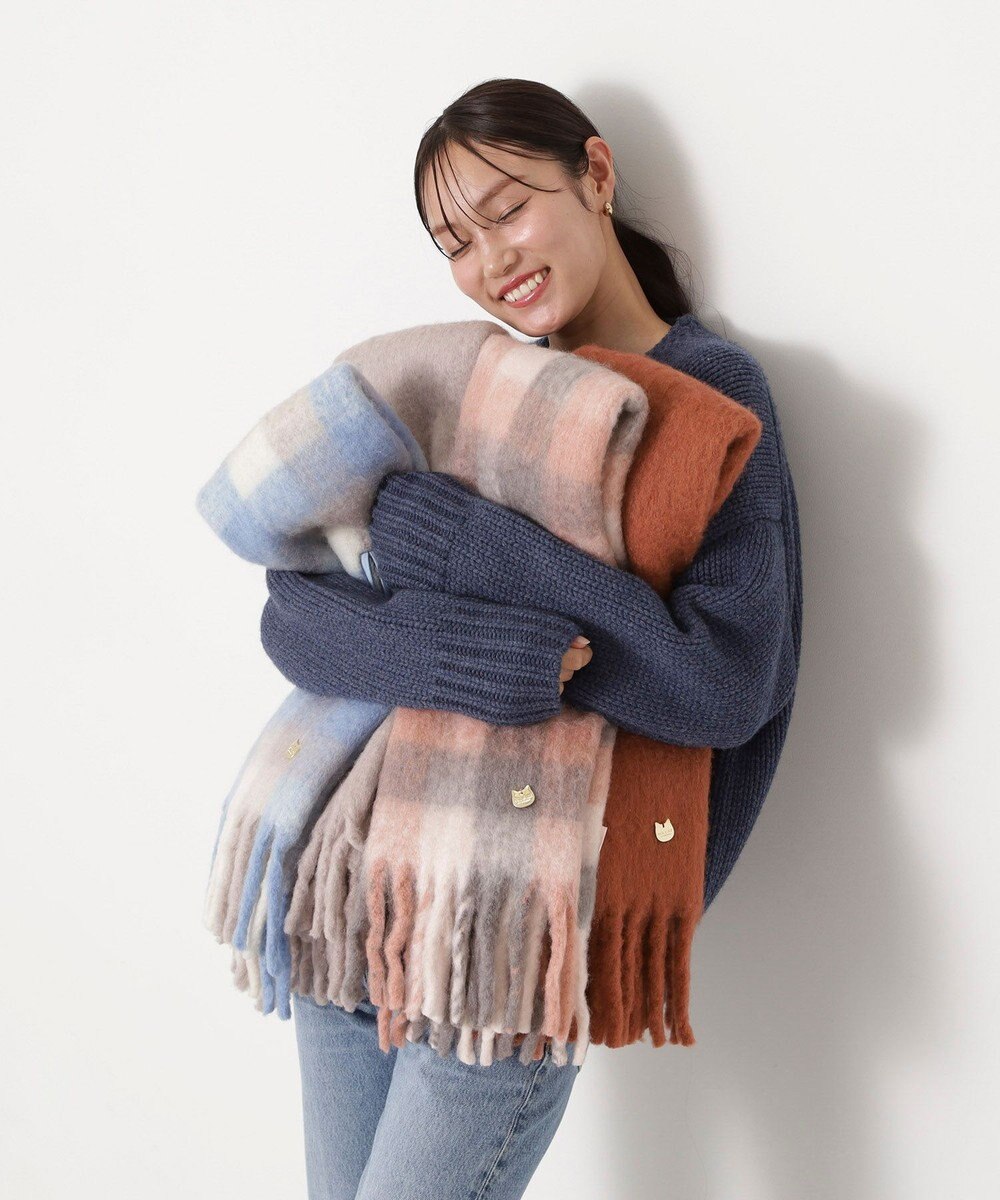 MOONBAT PAUL&JOE ACCESSOIRES(ポール&ジョー) ボリュームマフラー 無地 