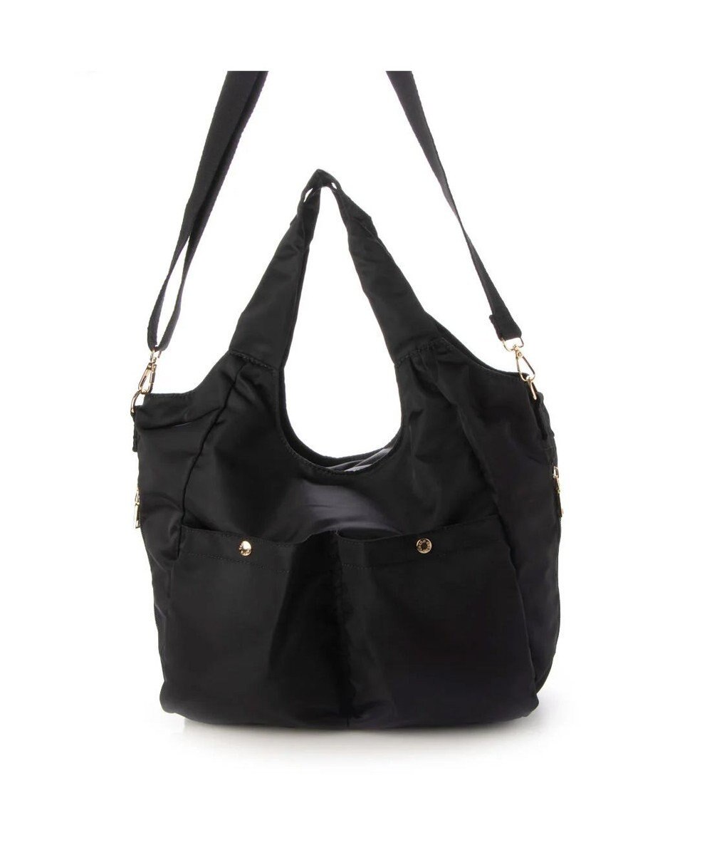 UNBILLION cachecache ナイロンマルチポケット2wayトート 