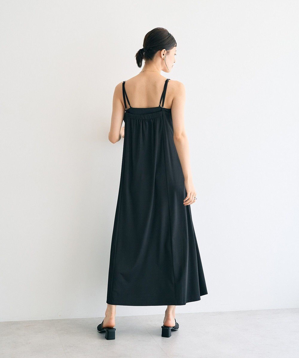 YECCA VECCA 【2点SET】シアーシャツ×Aラインキャミワンピース 