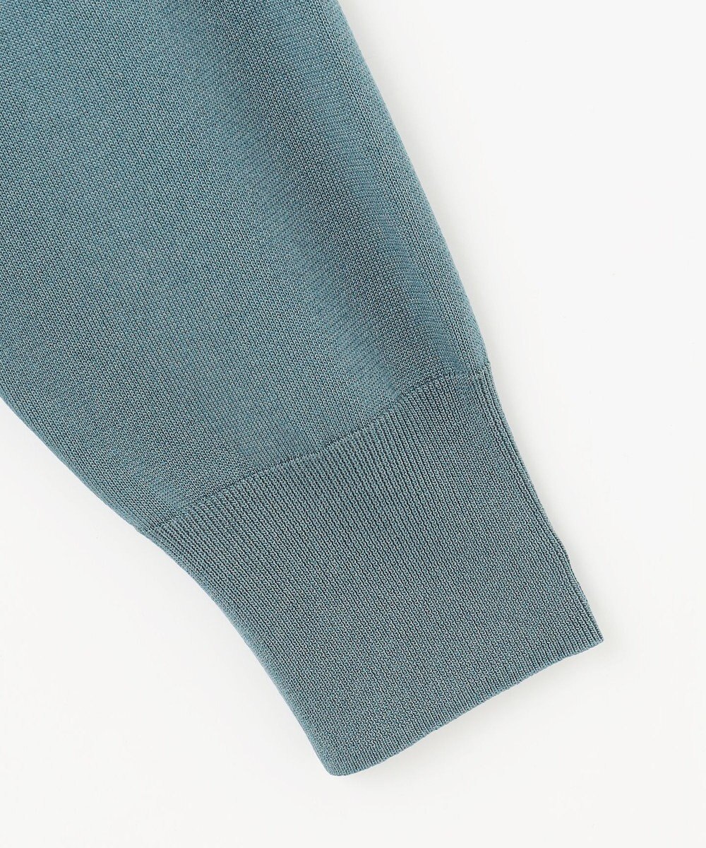 J.PRESS LADIES L 【洗える】SILKY RAYON STRETCH Vネック カーディガン 