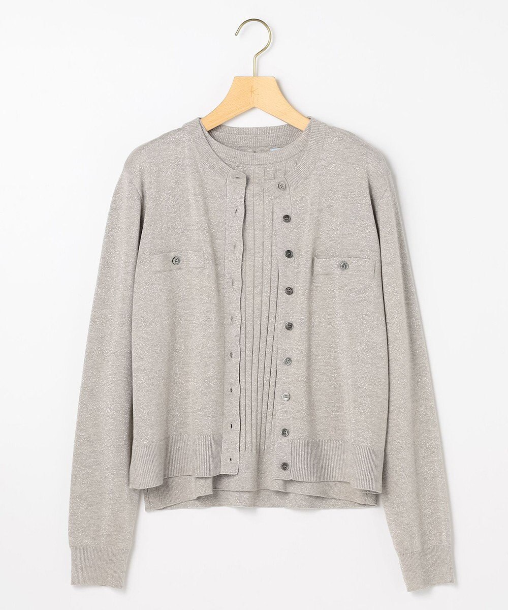 組曲 S ラメアンサンブル ニット 