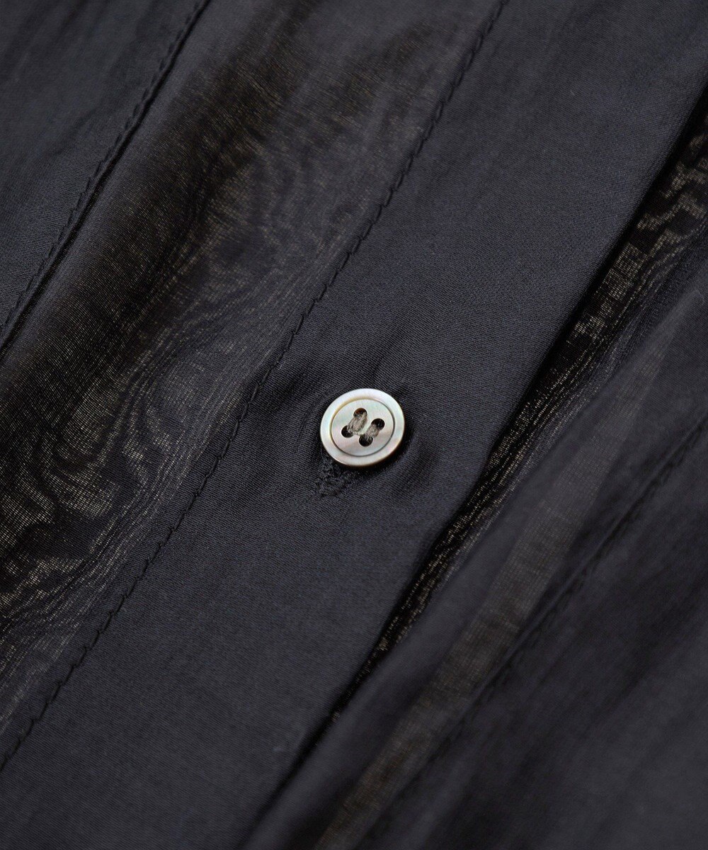 YECCA VECCA 【2点SET】シアーシャツ×Aラインキャミワンピース 