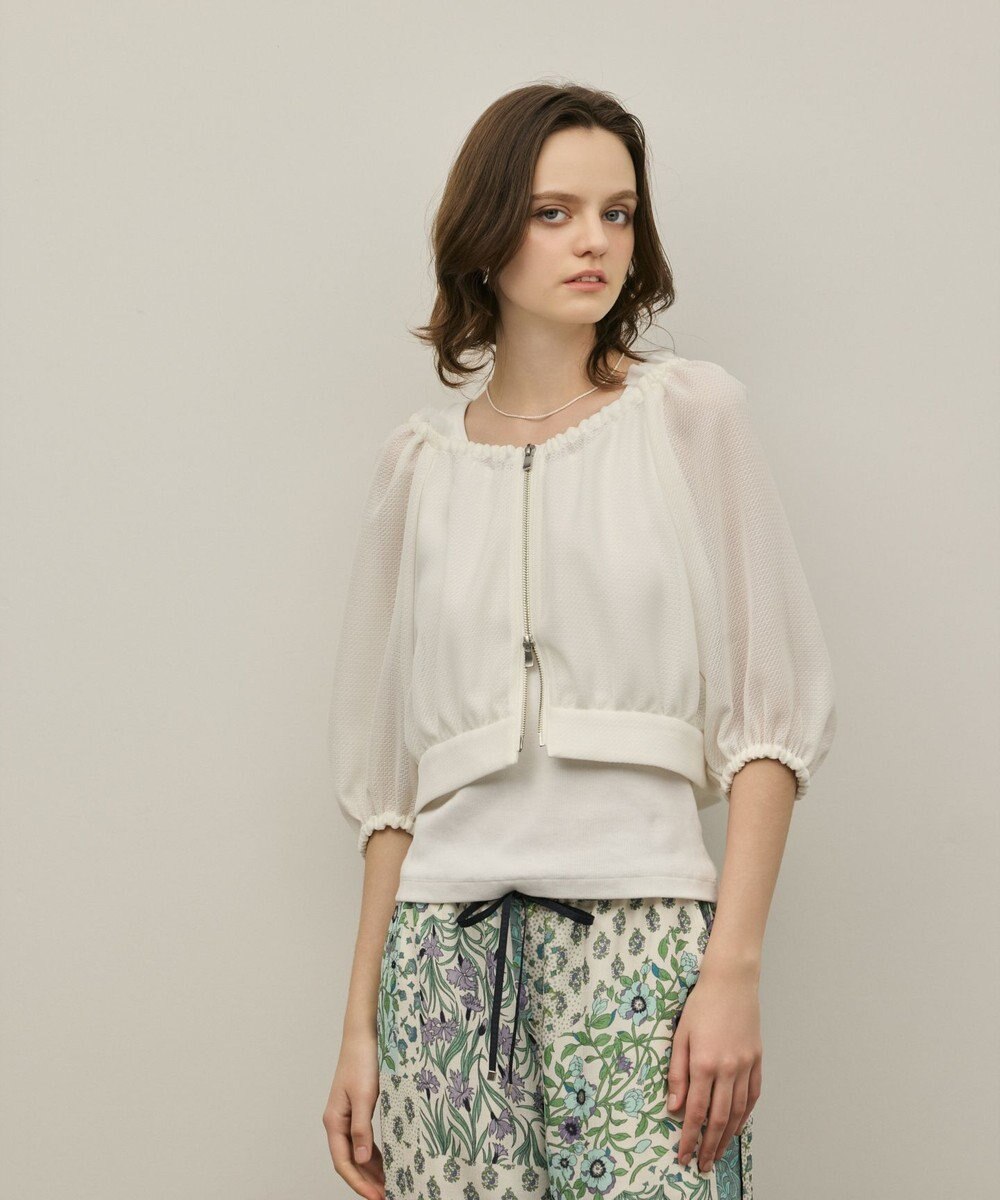 GRACE CONTINENTAL カラミ2wayジャケット 