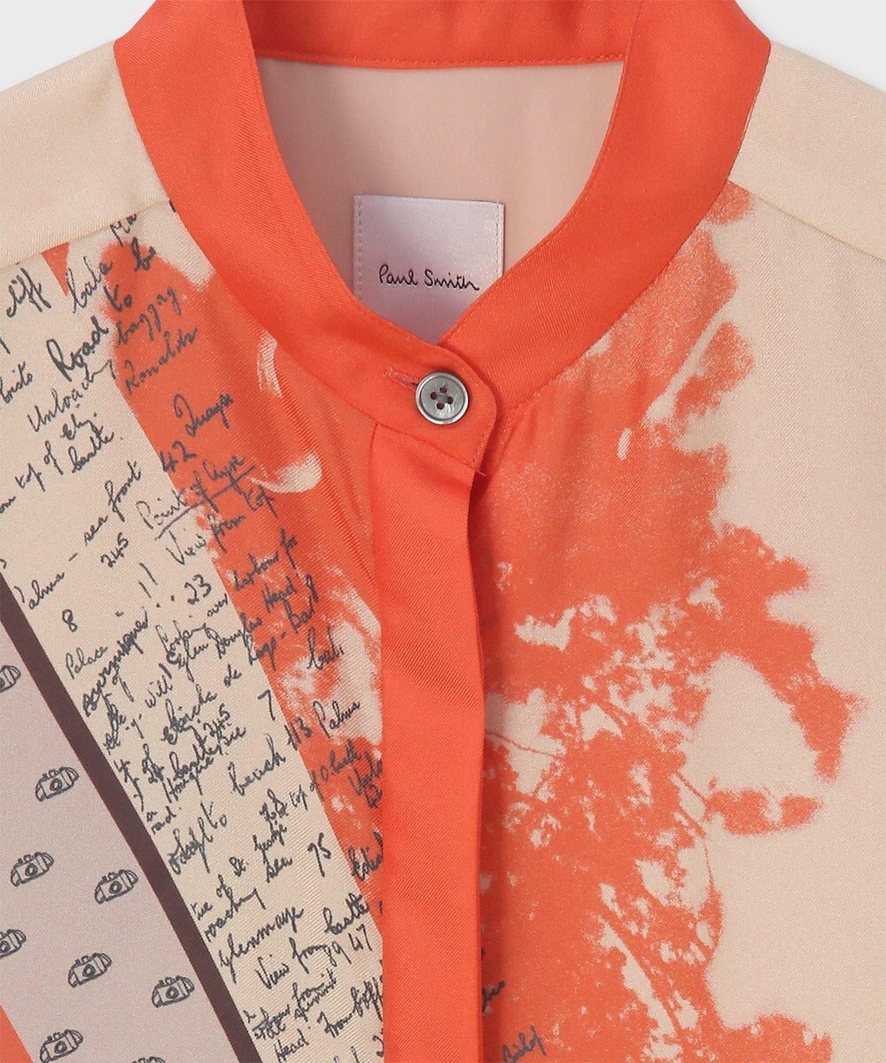 Paul Smith Travel Scarf スタンドカラー シャツ 