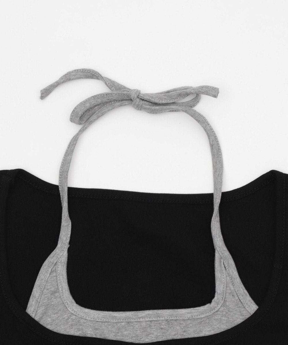 WEGO メタルパッチレイヤードピチTOP 