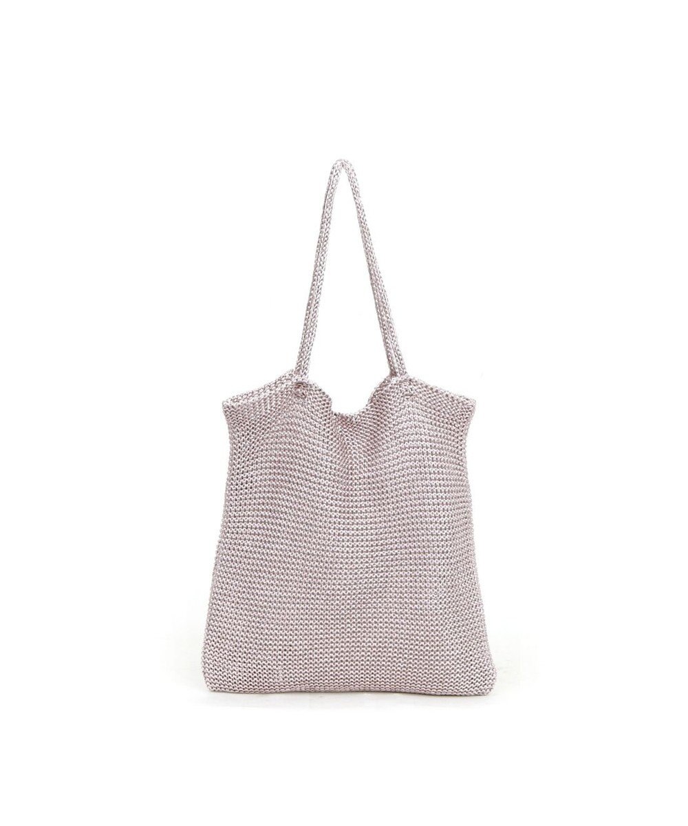 UNBILLION カシュカシュ cachecache / ラメ糸編みトートバッグ 