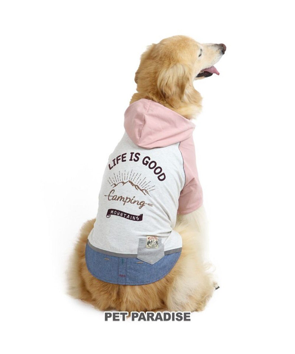 犬 服 春夏 パーカー 中 大型犬 リフレクト ピンク ドッグウエア ドッグウェア イヌ おしゃれ かわいい Pet Paradise ファッション通販 公式通販 オンワード クローゼット