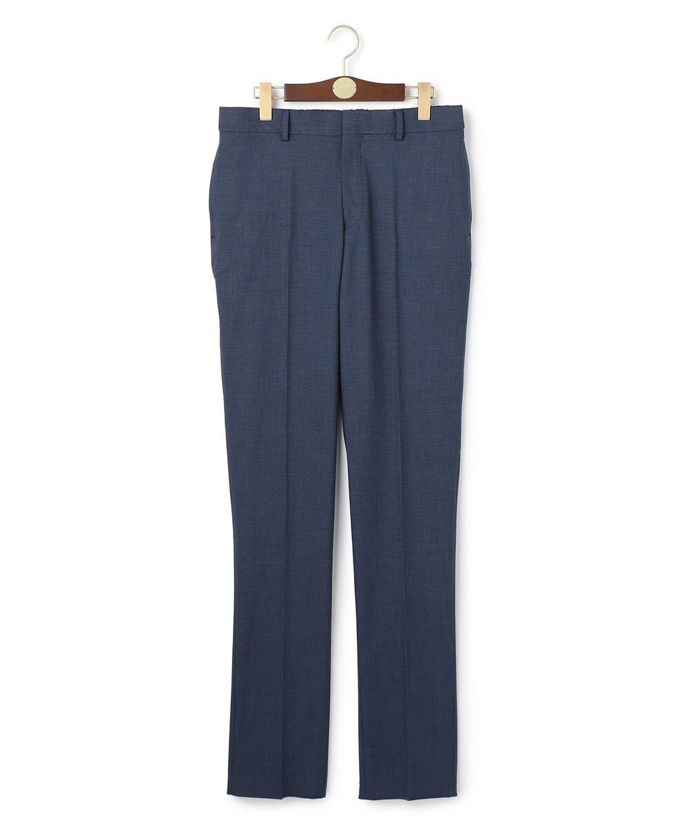 J.PRESS MEN 【セットアップ対応 / ストレッチ性 / 接触冷感 / 洗える】ニューコンセプトウール サマースラックス 