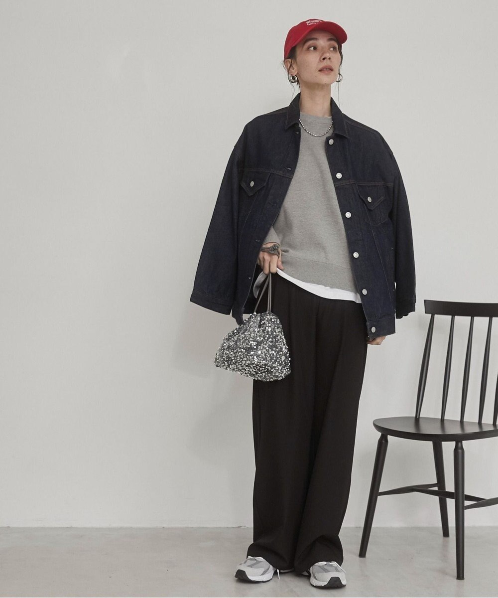 WEGO 【ANGIE VINTAGE】ビッグシルエットデニムジャケット / オーバーサイズGジャン 