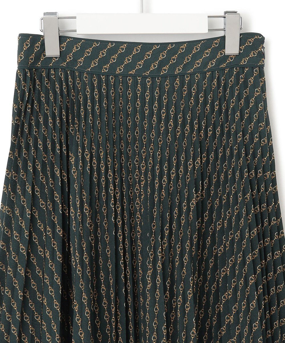 23区 【洗える】Ratti チェーンモチーフ プリーツスカート 