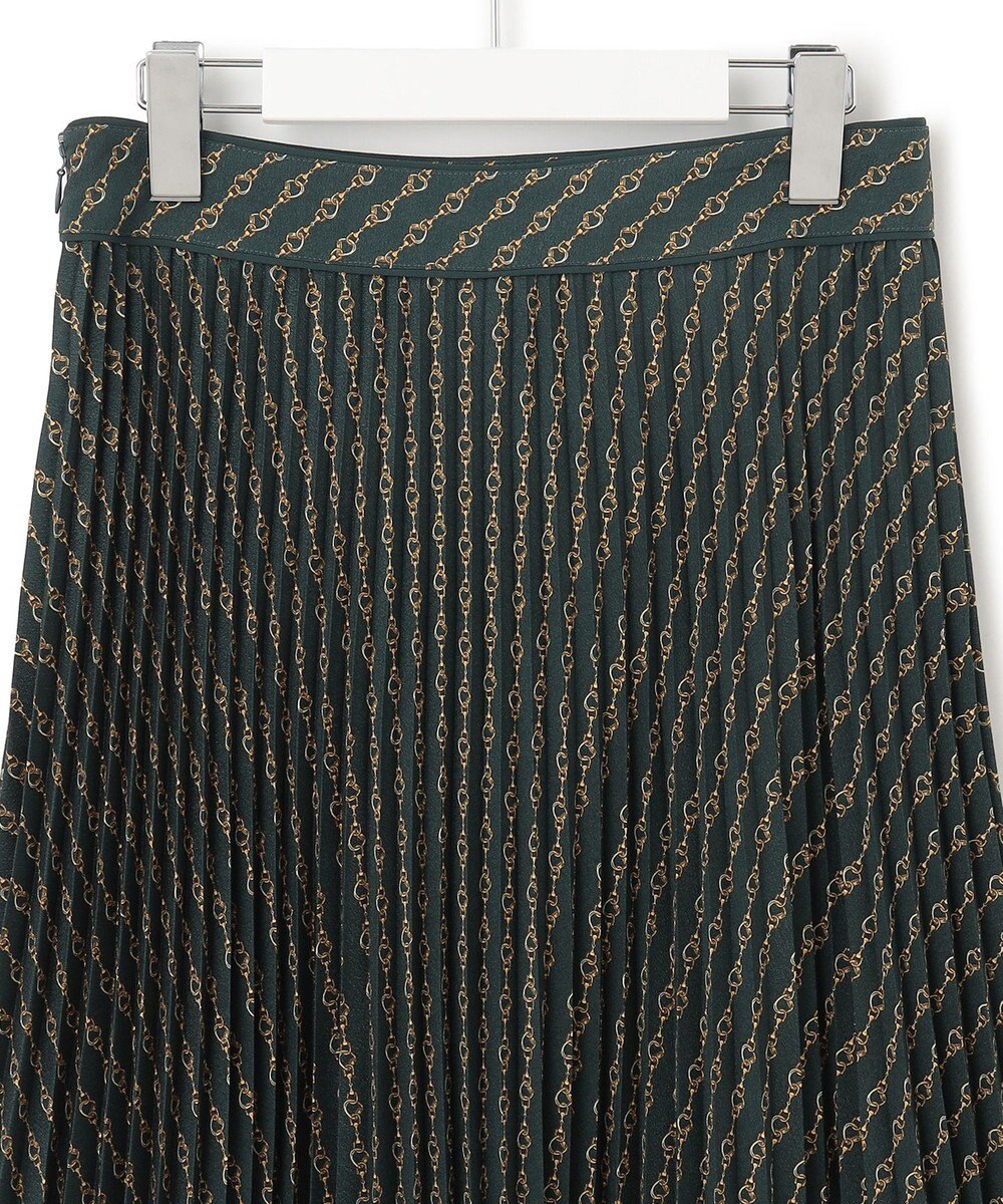 23区 【洗える】Ratti チェーンモチーフ プリーツスカート 