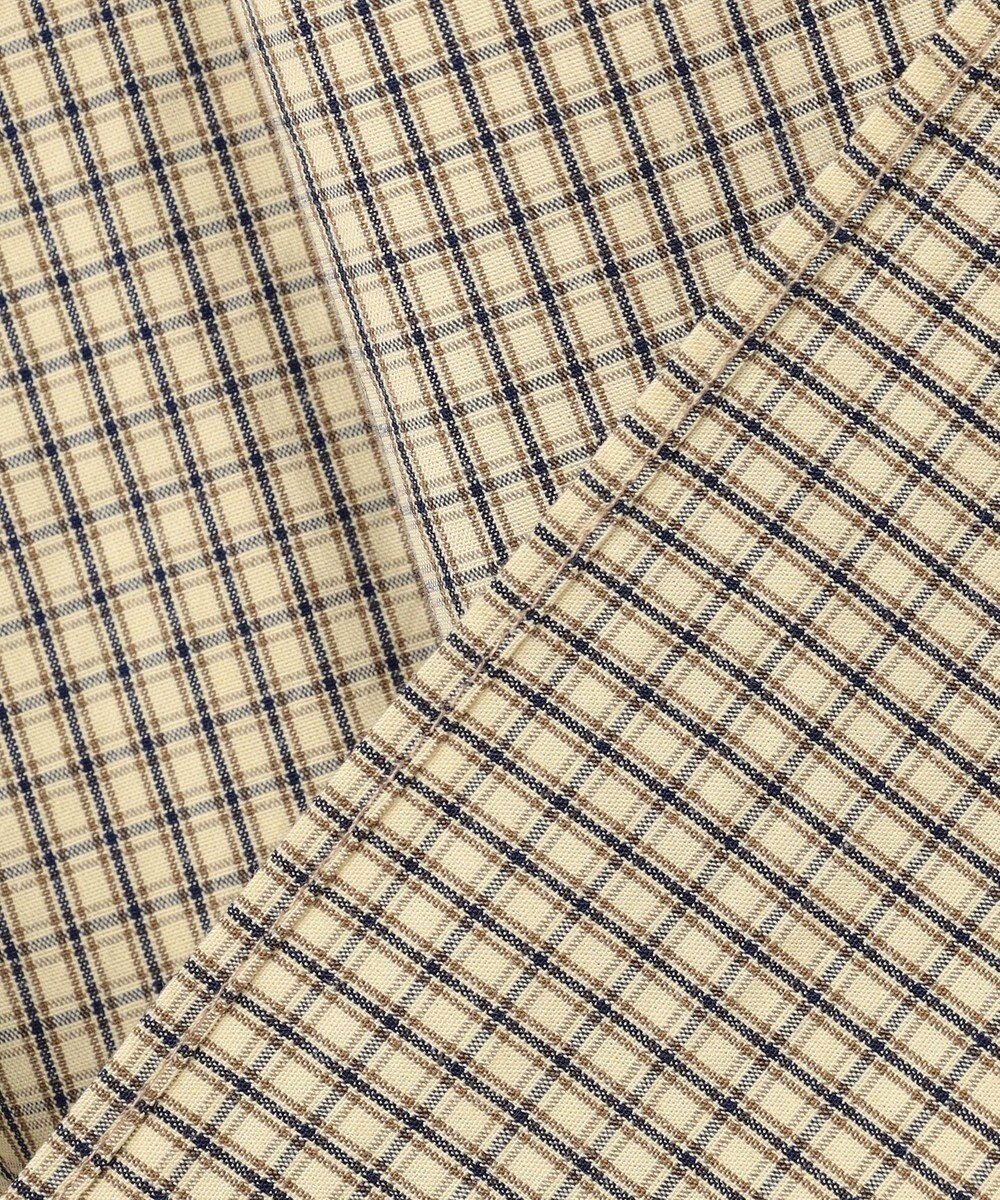 J.PRESS YORK STREET 【UNISEX】ミニチェック クレイジーパターンシャツ 