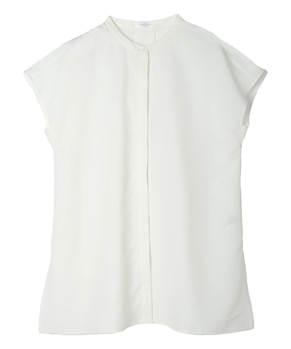 Green Parks 接触冷感　比翼ボタンチュニック 