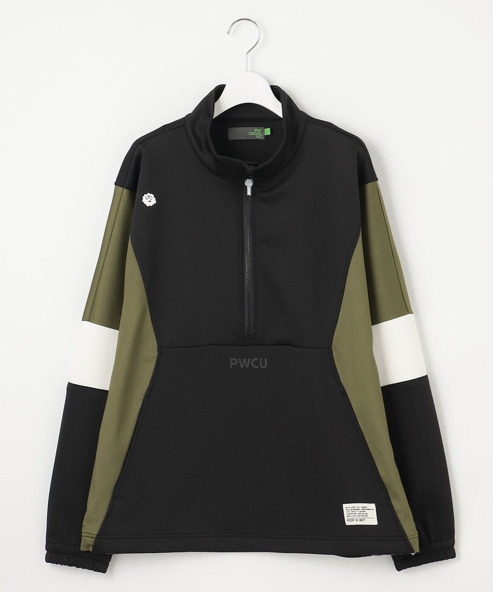 PW CIRCULUS 【MEN】カラーブロッキング プルオーバー ゴルフ 