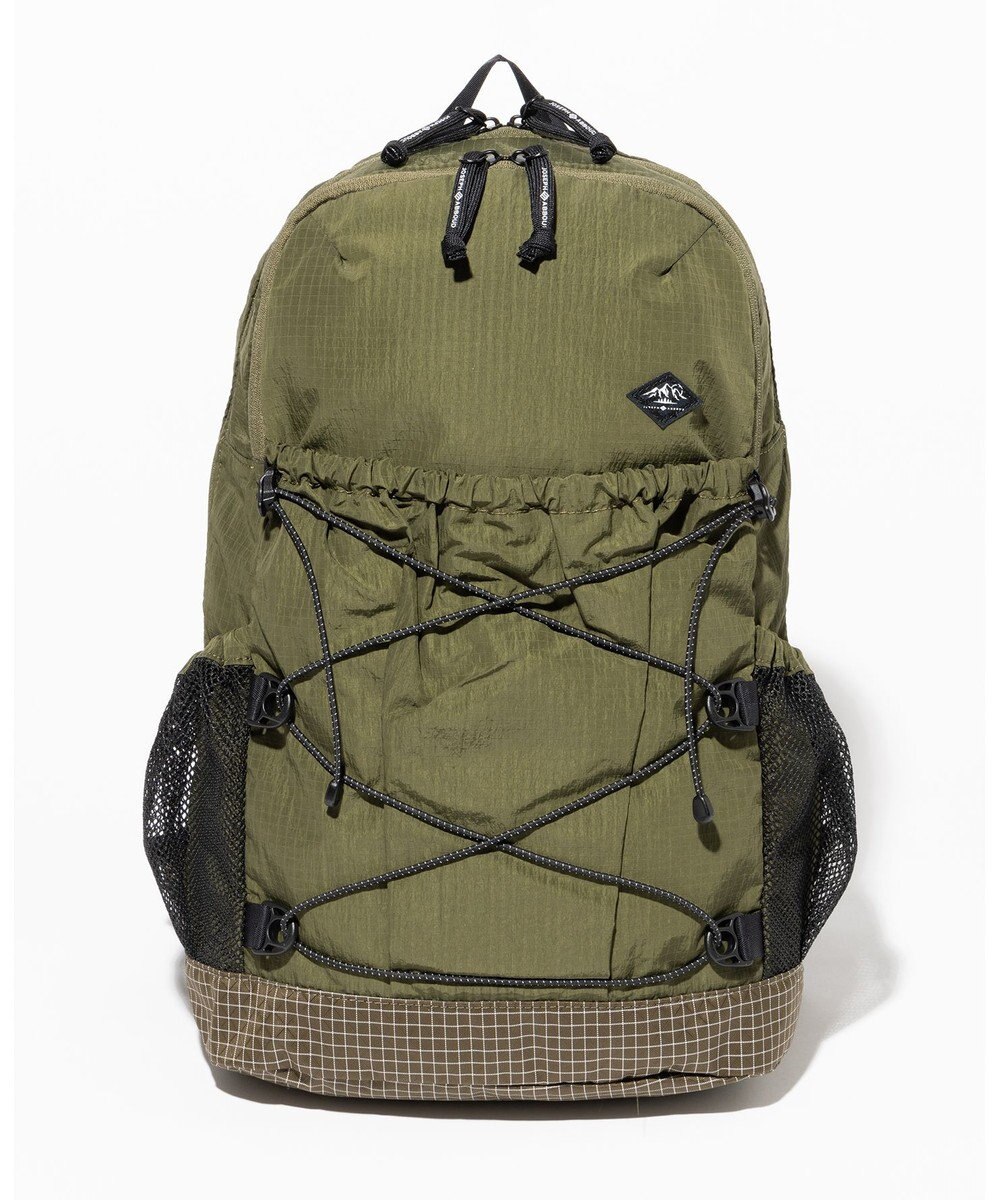 JOSEPH ABBOUD MOUNTAIN 【CREA掲載・軽量/ECO撥水】ナイロンリップクロス バックパック 21L 
