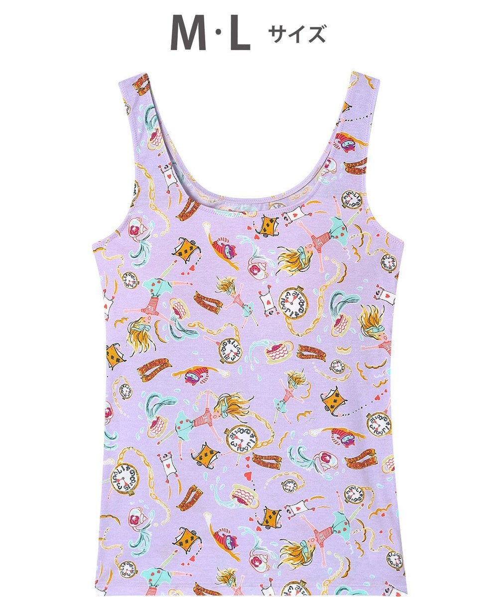 tsumori chisato SLEEP ツモリチサト インナー 綿混ベア天竺素材(身生地) パッド付き ノースリーブ タンクトップ レディース UCX565/ワコール 