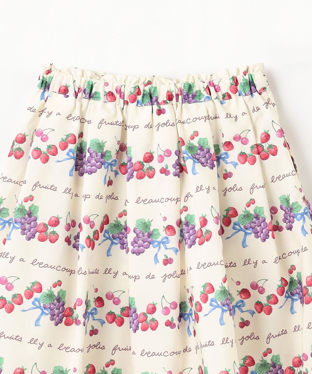 ANY KIDS 総柄フルーツ スカート 