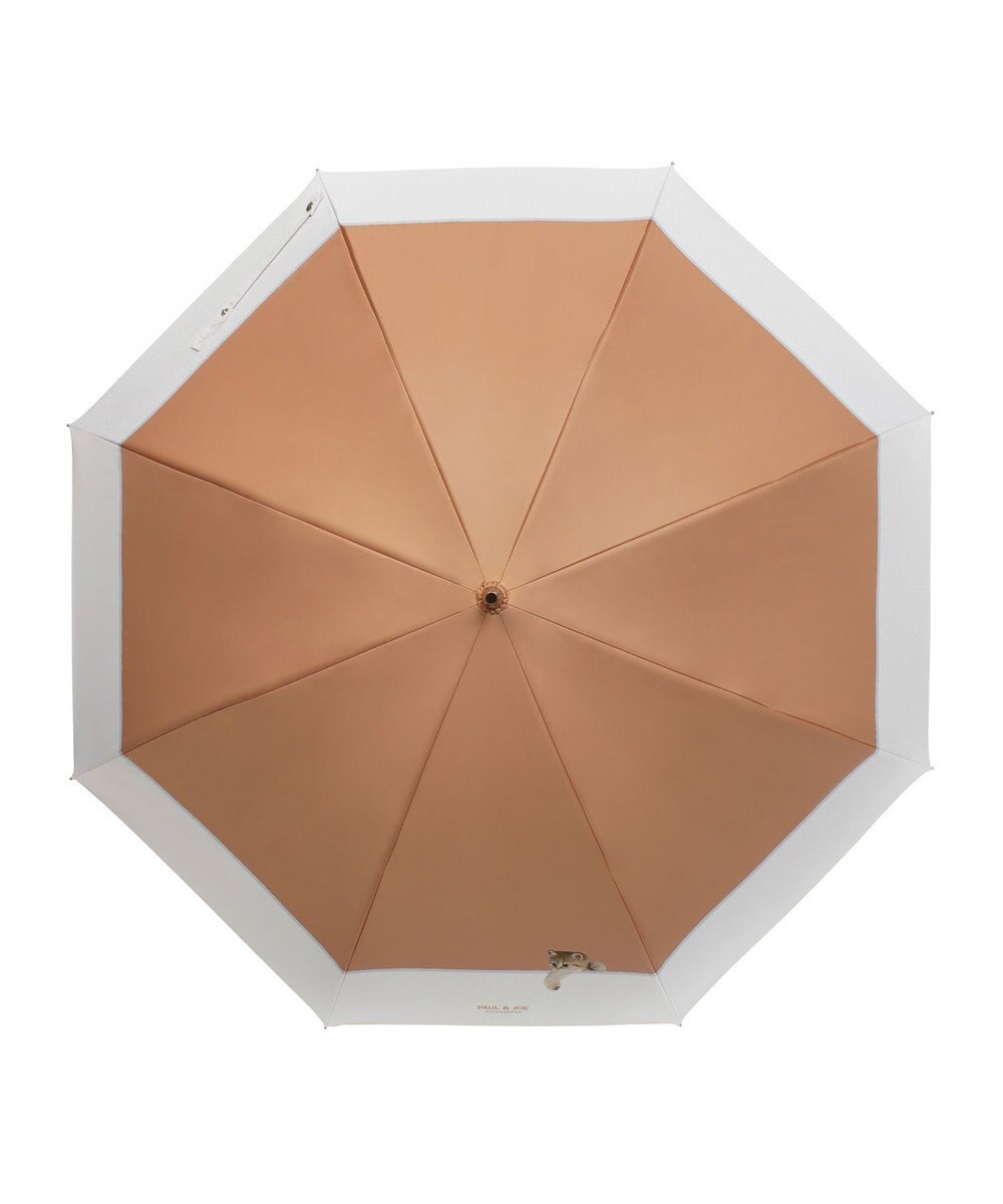 MOONBAT 【 遮光率100％/遮熱/UV】PAUL&JOE ACCESSOIRES(ポール&ジョー) 晴雨兼用日傘 スウィングヌネット ネコ 長傘 