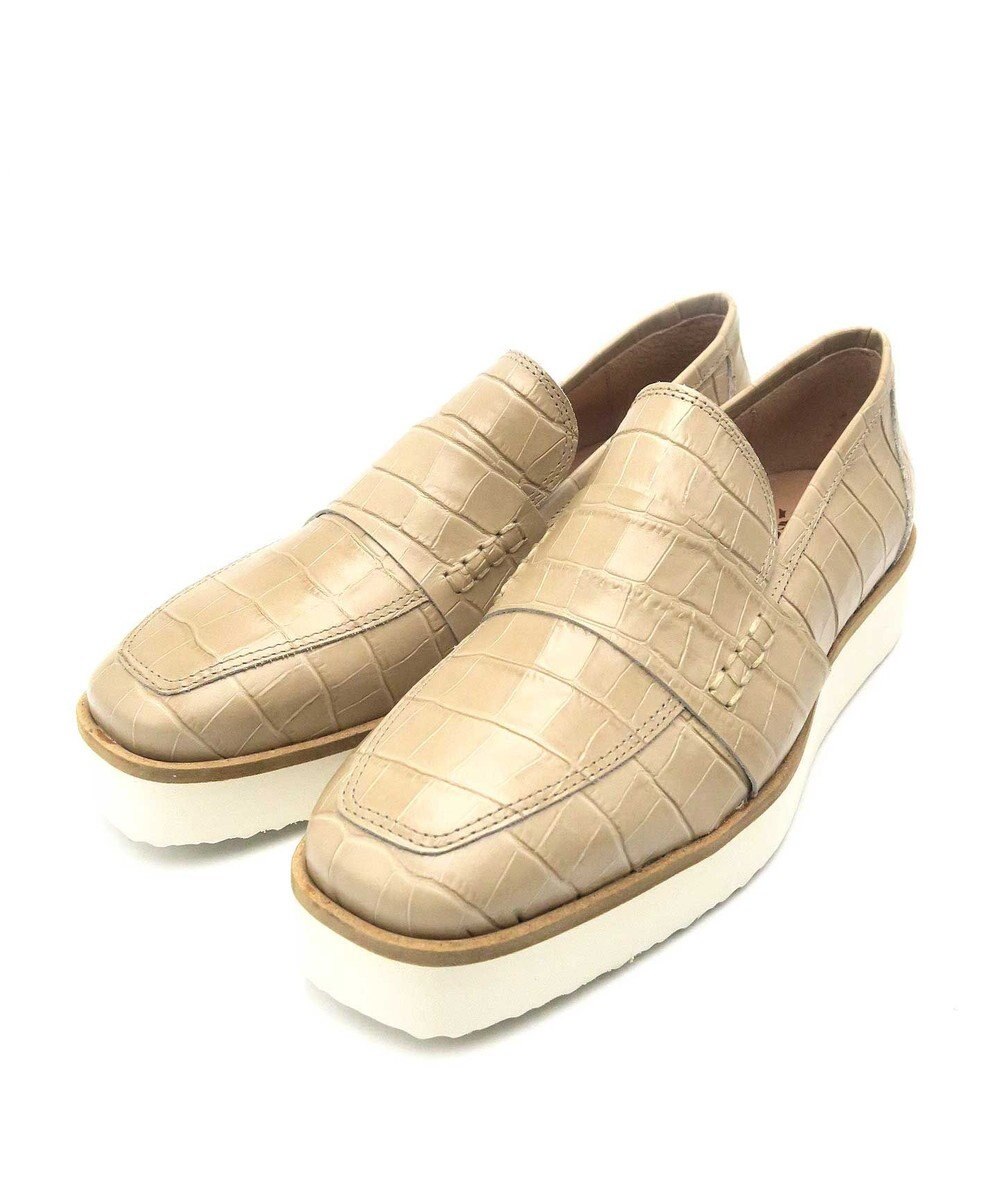 BONTRE 【BONTRE/ボントレ】スクエアトゥ厚底コインローファー/11051-OA 