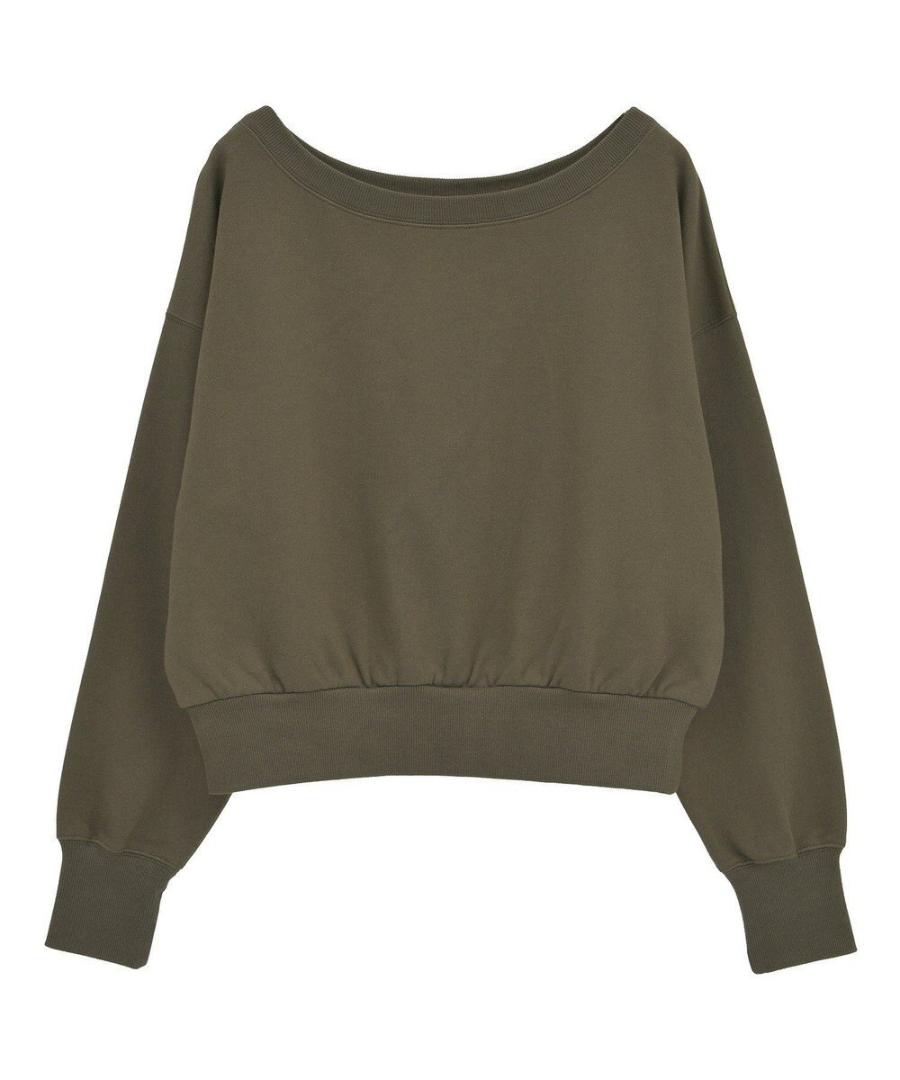 Green Parks オフショルスウェット 