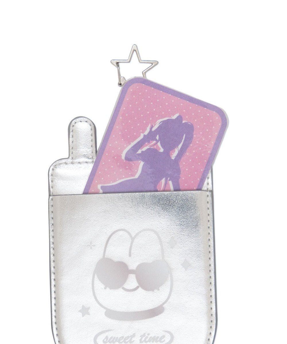 WEGO 【痛バ＆推し活グッズ】シャイニーガラケーカードホルダーキーホルダー 