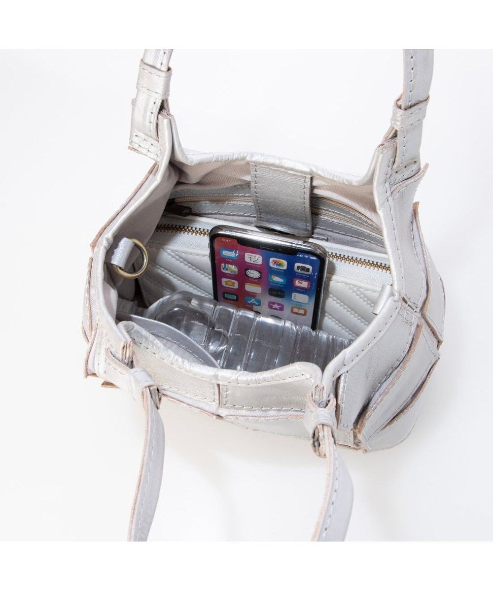 UNBILLION ピークスピーク PEAKS PEAK / 牛革パッチワーク2wayトートS 