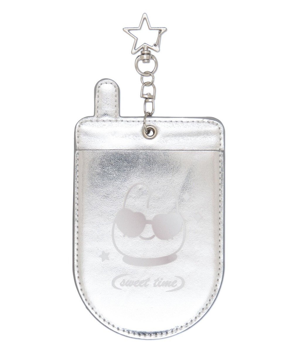 WEGO 【痛バ＆推し活グッズ】シャイニーガラケーカードホルダーキーホルダー 