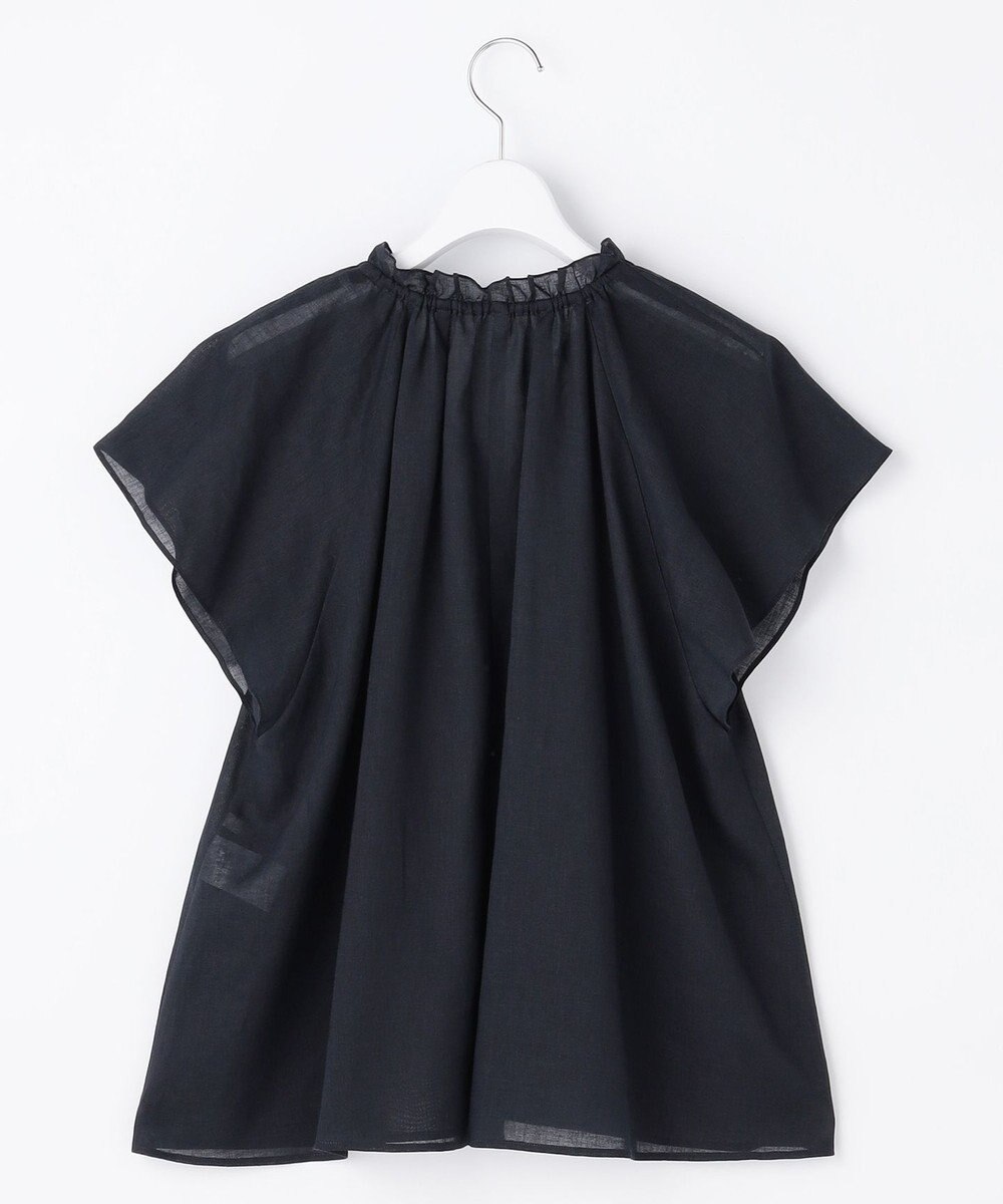 自由区 【WEB限定カラーあり】シアーラミーローンフリルデティール ブラウス 