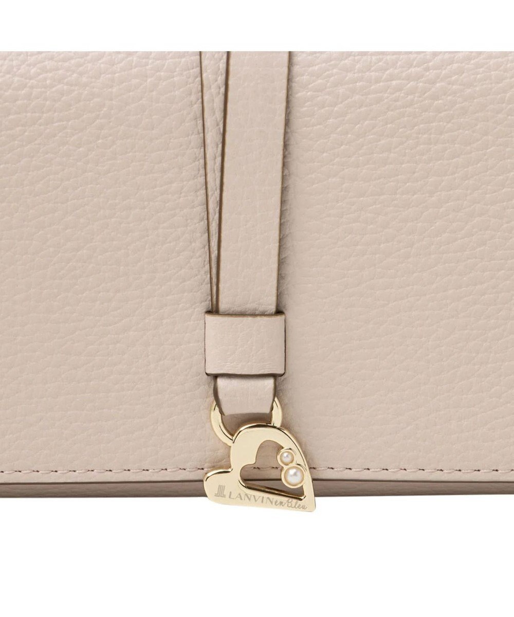 LANVIN en Bleu カルノ かぶせ長財布 