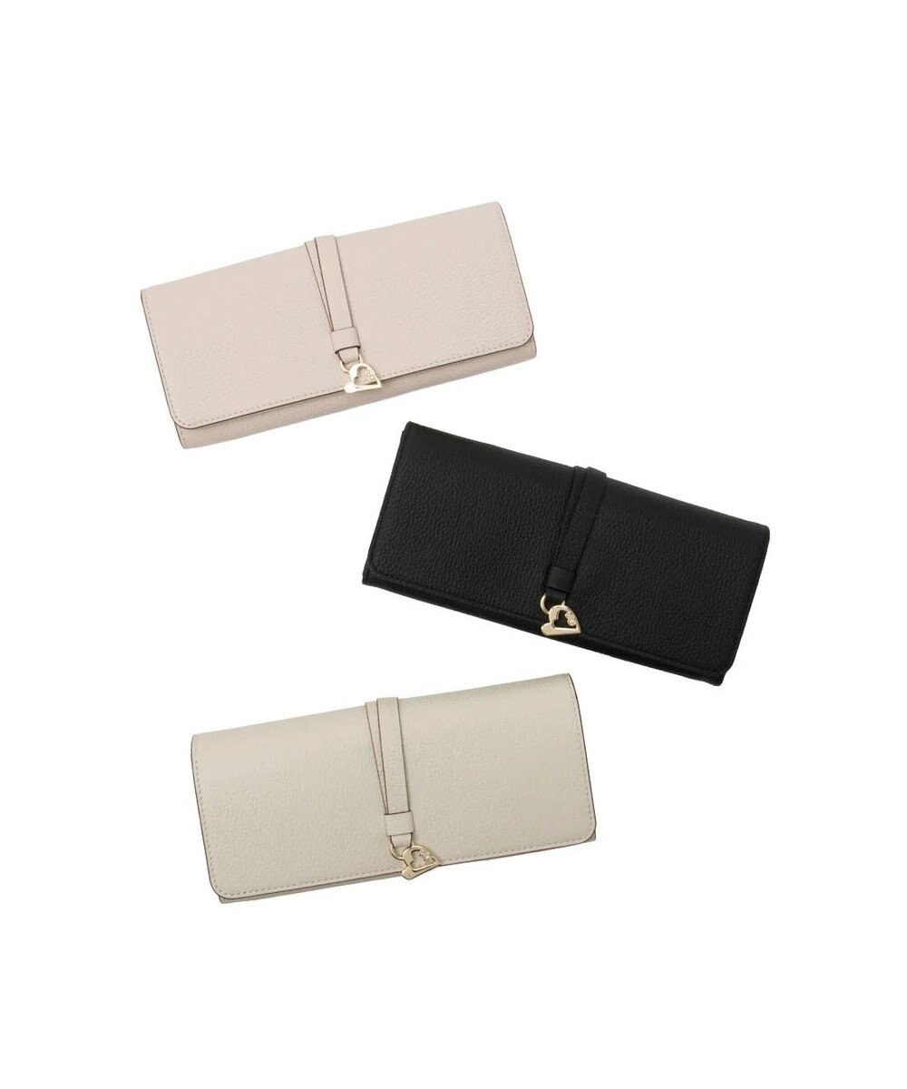 LANVIN en Bleu カルノ かぶせ長財布 