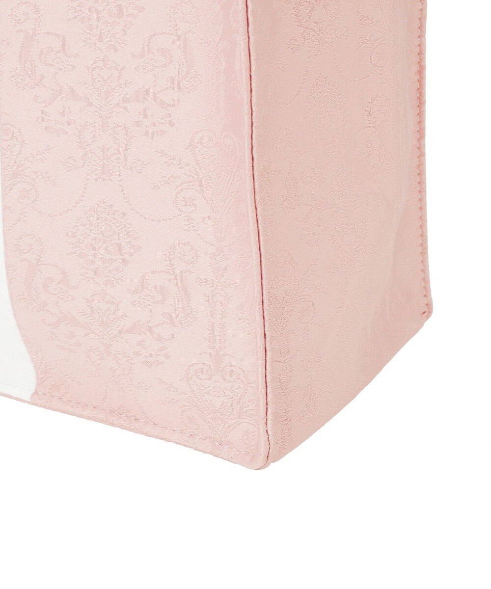 Maison de FLEUR トリコロールフリルハンドルトートバッグ 