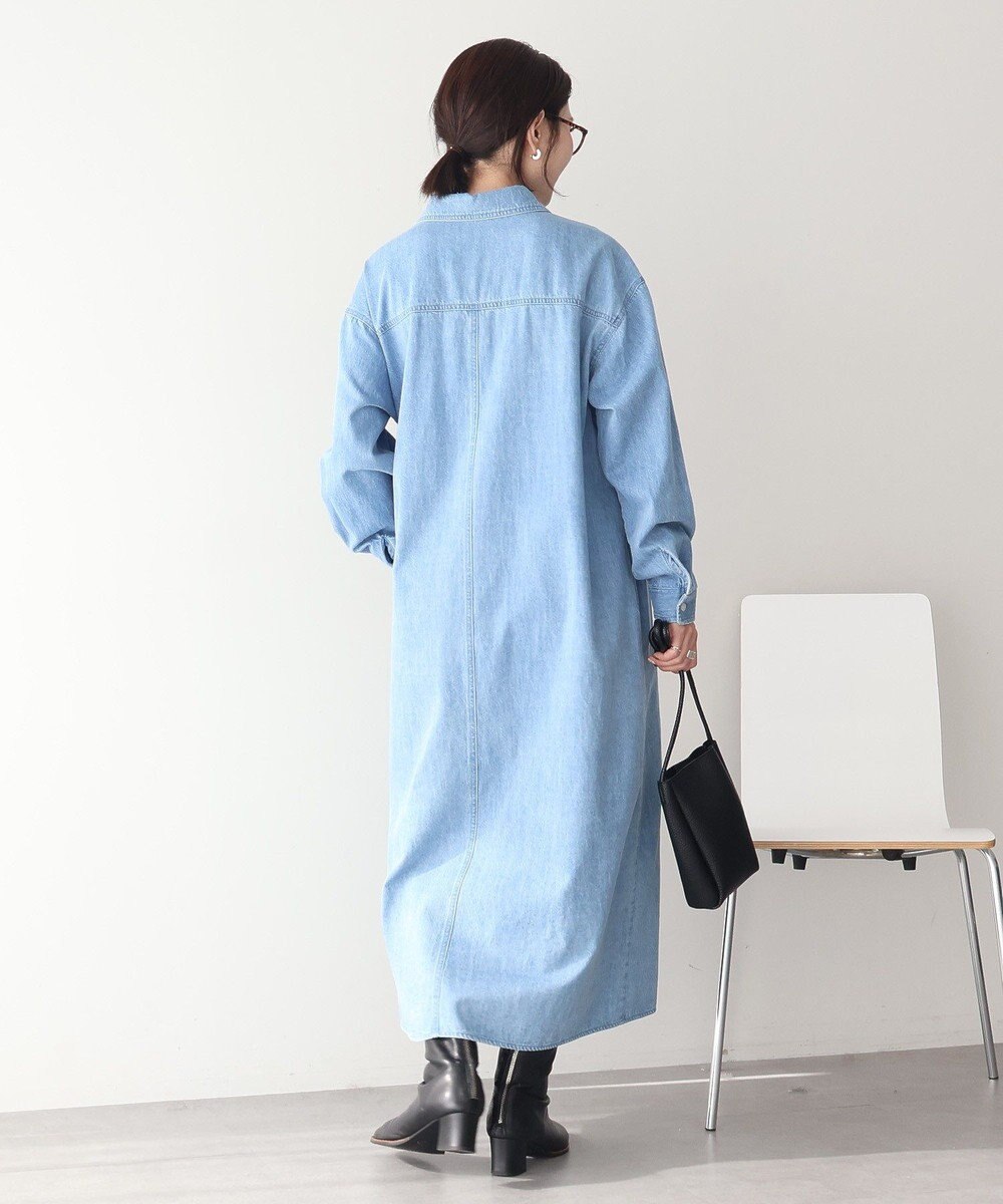 AMERICAN HOLIC 【先行予約】デニムシャツワンピース 