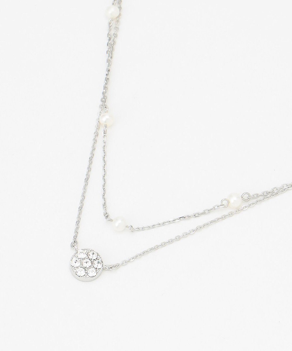 TOCCA DAHLIA LAYERED NECKLACE 淡水パール レイヤード ネックレス 