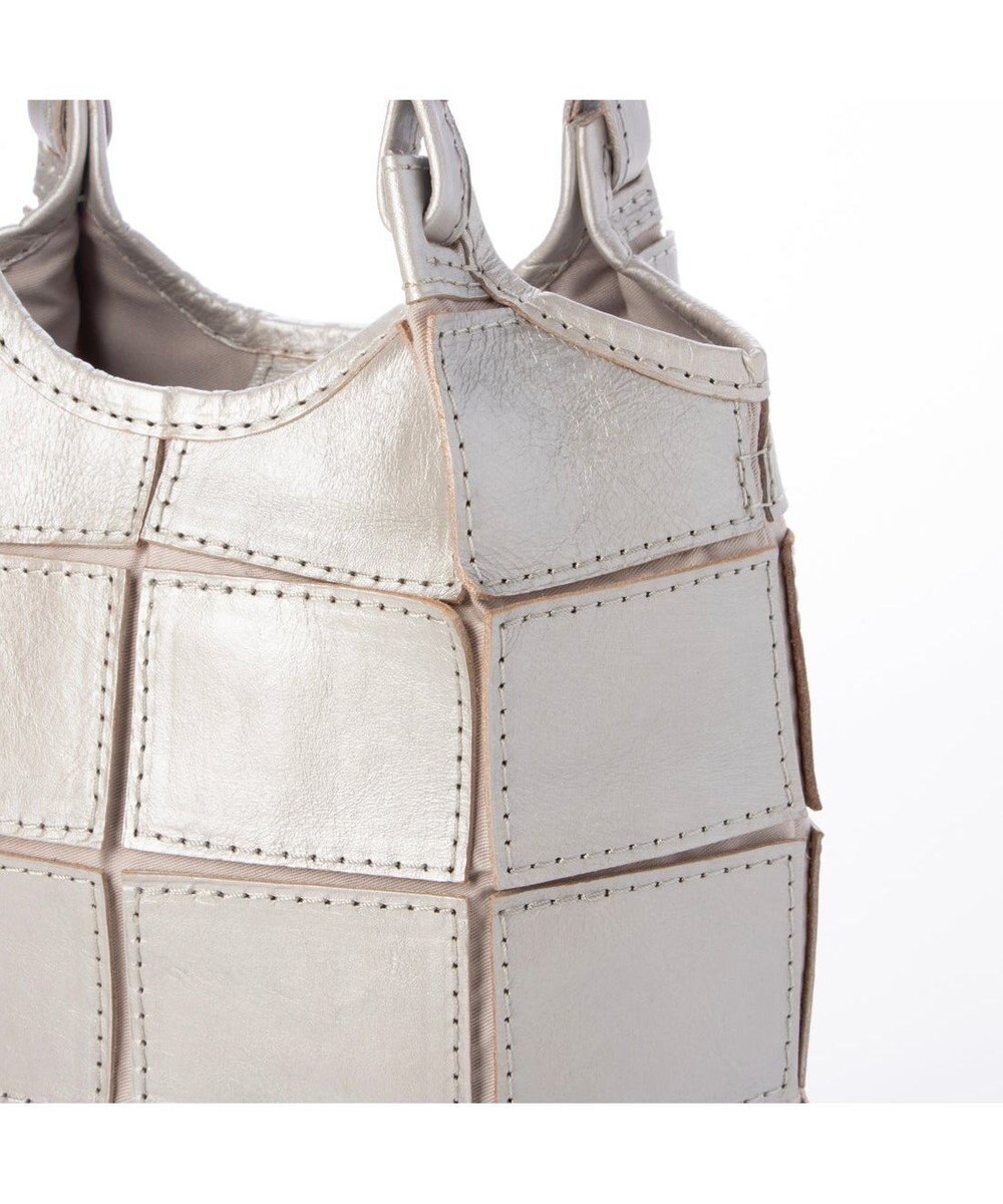 UNBILLION ピークスピーク PEAKS PEAK / 牛革パッチワーク2wayトートS 