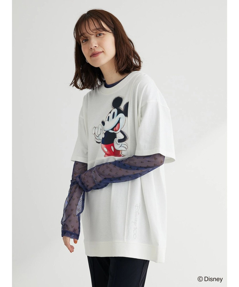 Green Parks Ｄｉｓｎｅｙ１００　ミッキーマウス／Ｔシャツ White