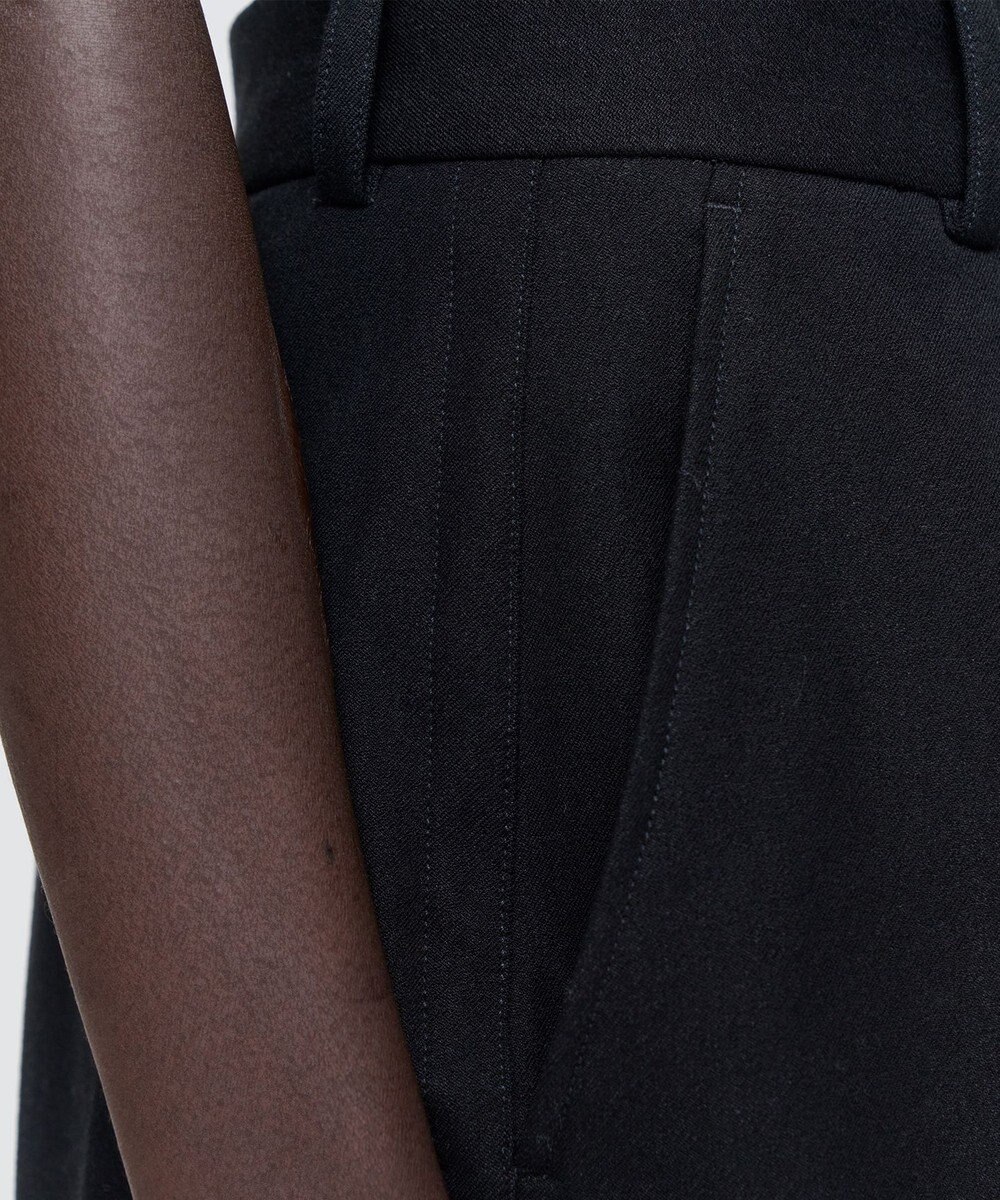 JOSEPH ギャバジンストレッチ ワイドレッグトラウザーズ YUKIO 