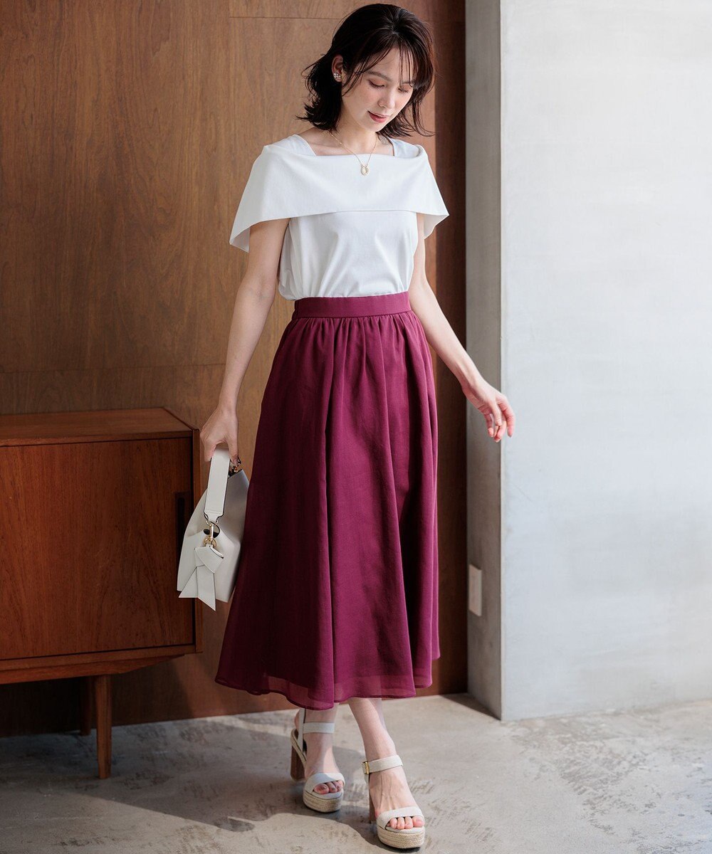 組曲 S 【先行予約】カラーボイル スカート 