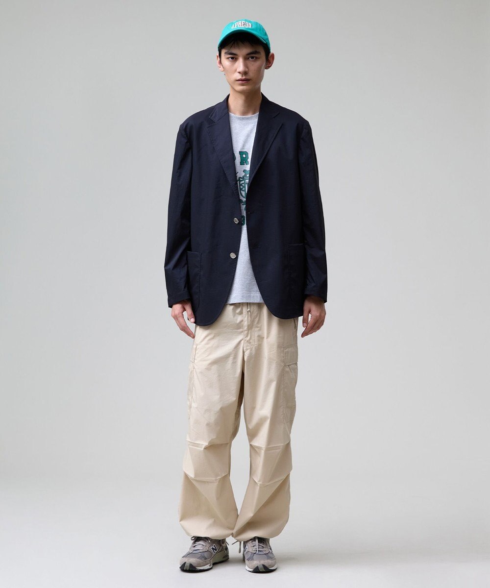 J.PRESS MEN 【J.PRESS ORIGINALS】【UNISEX】Stretch Poplin 3B Blazer / Baggy-Fit 