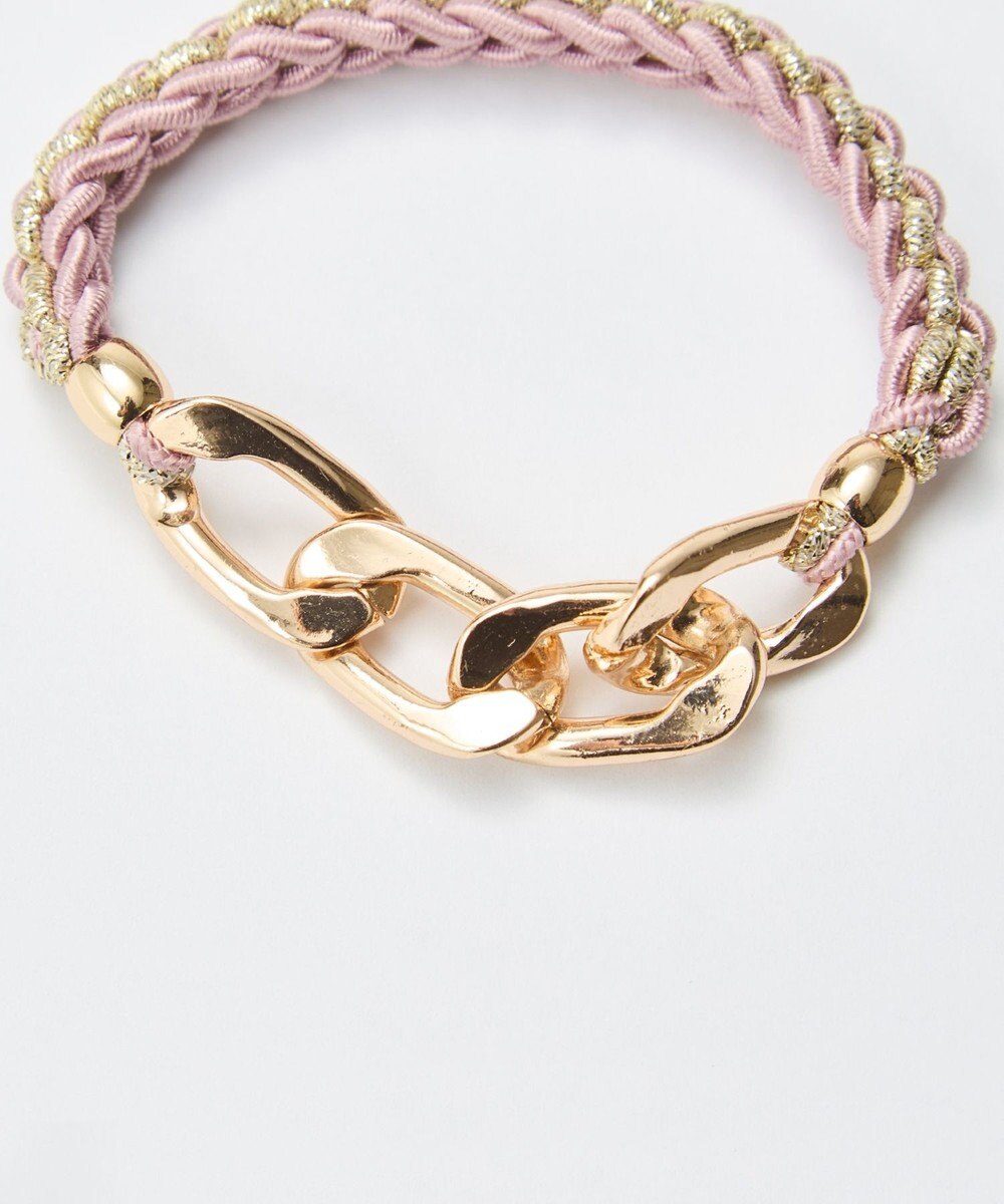 Phoebe 2wayツイストメタルヘアブレス　ピンク 