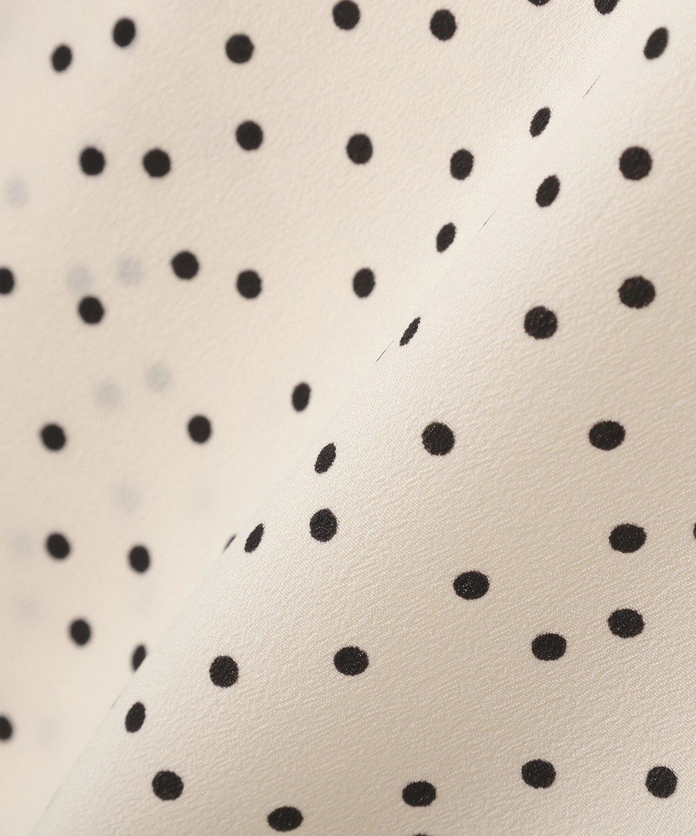 YECCA VECCA 2way裾アレンジパール釦ブラウス 