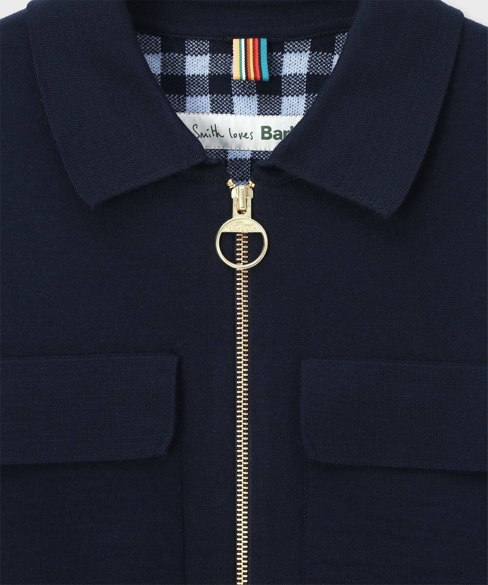 Paul Smith Paul Smith Loves Barbour Whitby Knitted ジップアップジャケット 