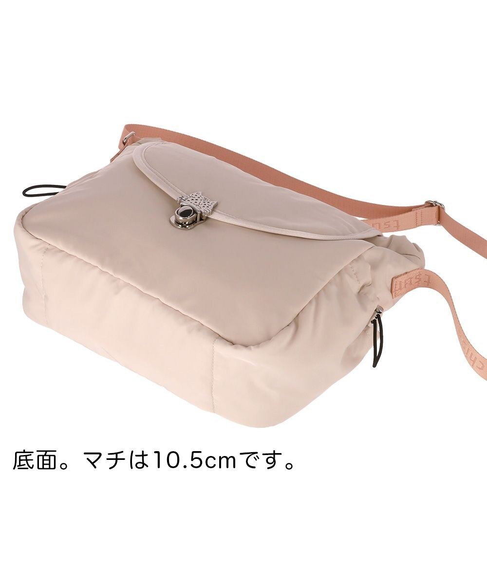 tsumori chisato CARRY ネコメタル ショルダーバッグ 