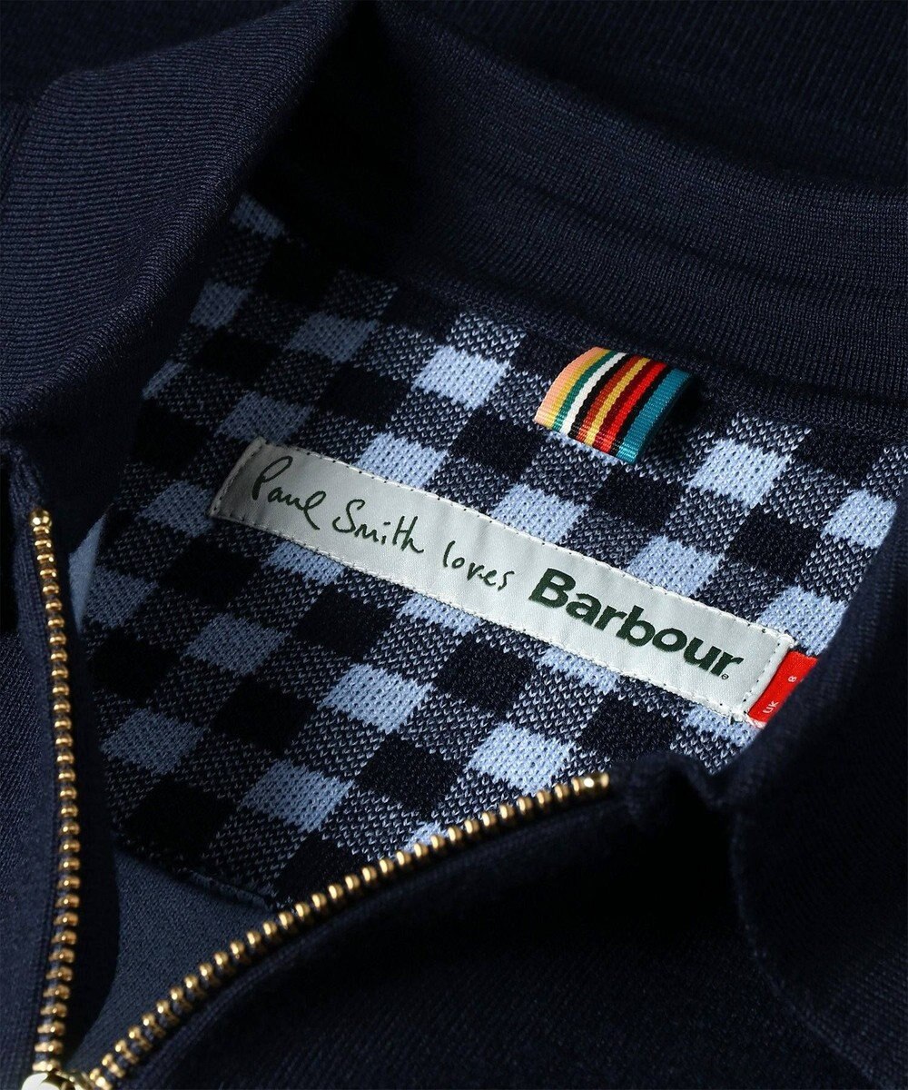 Paul Smith Paul Smith Loves Barbour Whitby Knitted ジップアップジャケット 