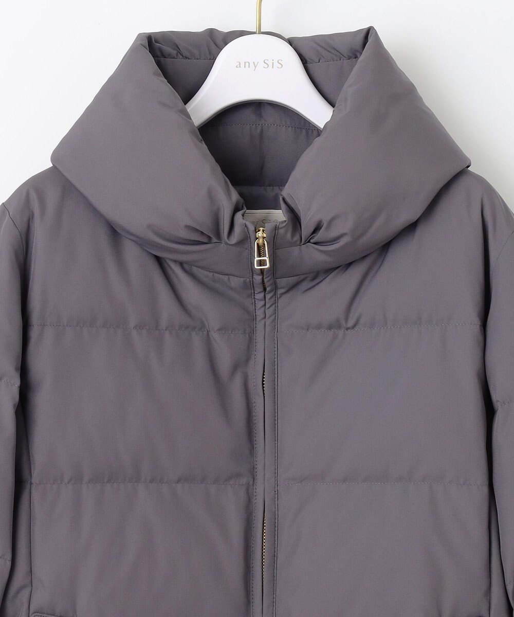 ANY SIS 【洗える】エコファイバーミックスショート ダウン 