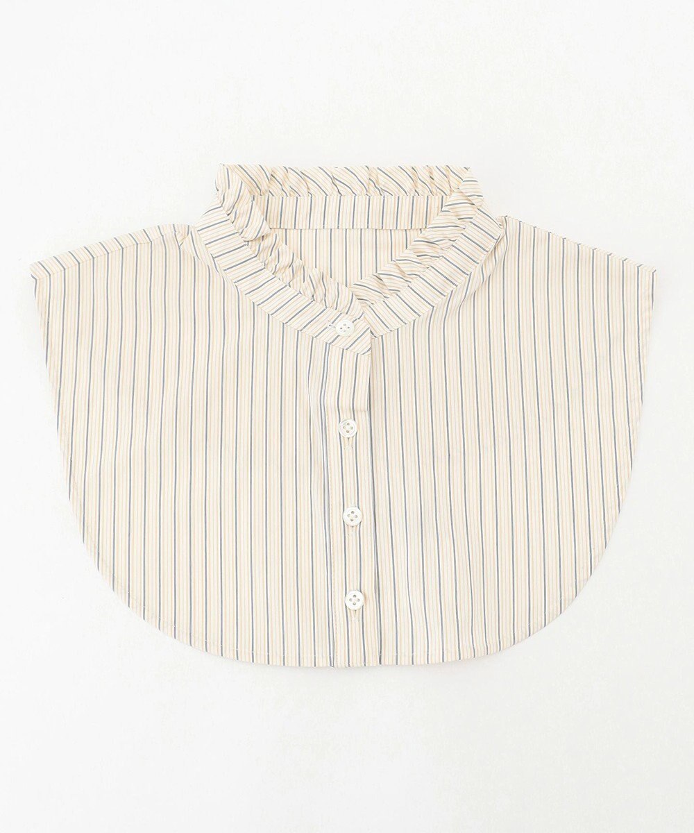 J.PRESS LADIES 【洗える】ハイネック フリル デコカラー 付け襟 