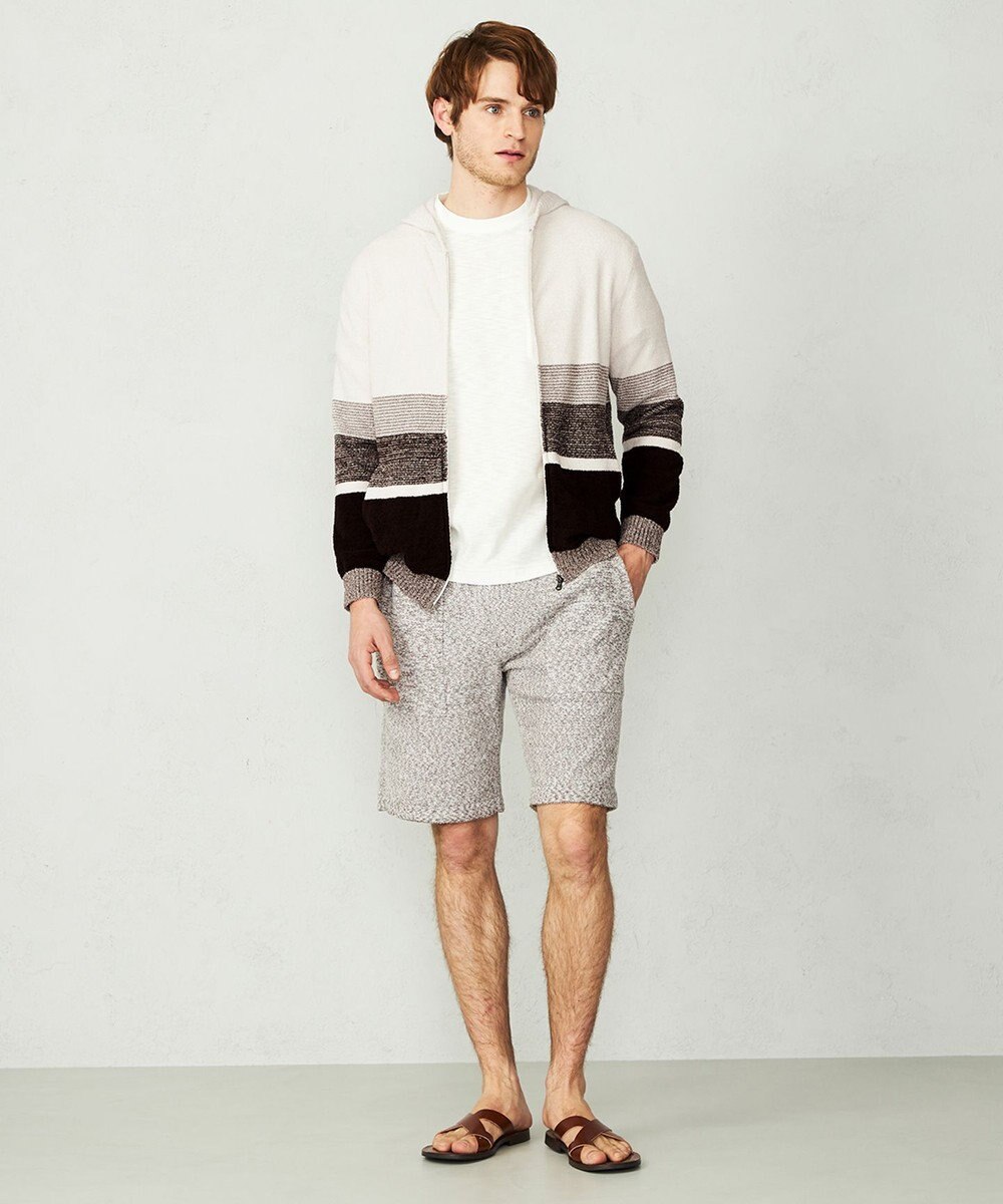 JOSEPH ABBOUD MOUNTAIN 【SPACE／UNISEX】ベアフリース パーカー 