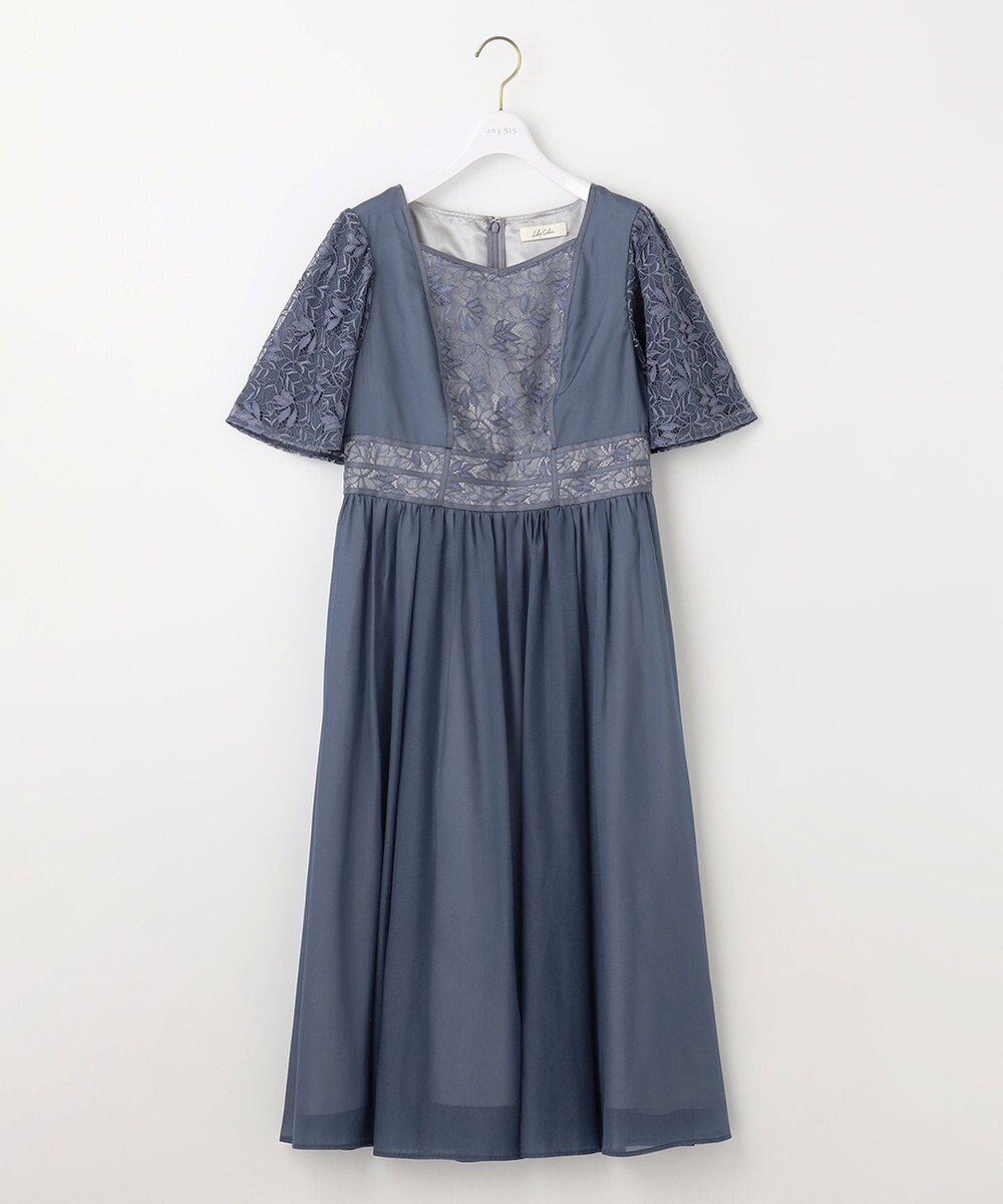 ANY SIS 【Lily Calin】グレースフレアスリーブ ドレス 
