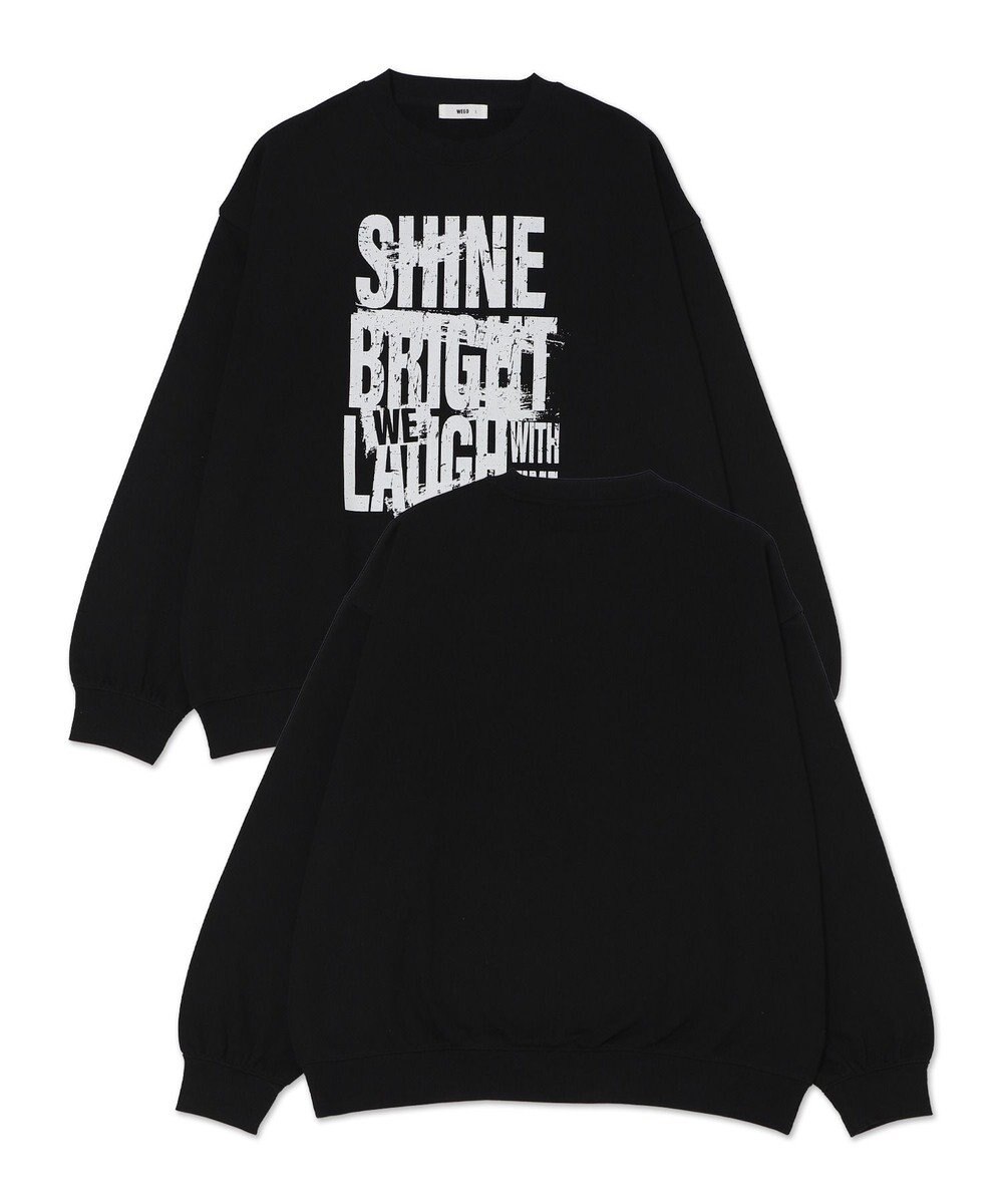 WEGO 【2025年秋冬新作/SMLXLサイズ展開/ユニセックス着用ITEM】アソートグラフィックプルオーバー 