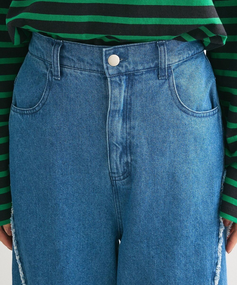 Green Parks ・ＤＯＵＢＬＥ　ＦＬＡＧＳ　サイドキリカエデニム 