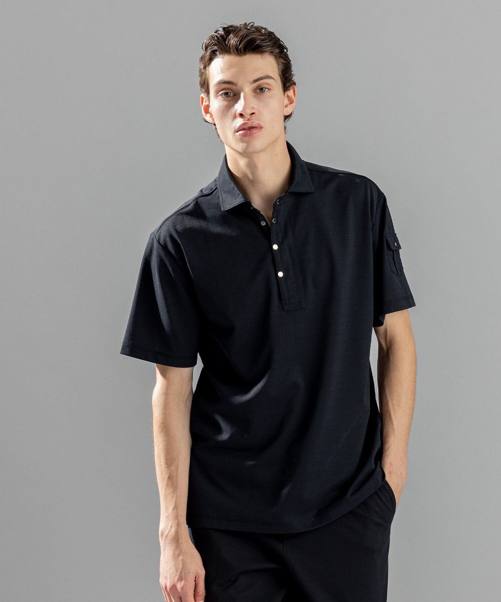 JOSEPH HOMME 【接触冷感】アイスコットンカノコ　ポロ 